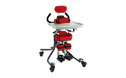 Prone, upright, and supine standing in one product.