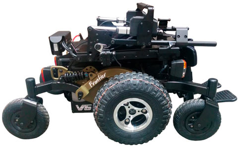 Fold-down backrest - 2