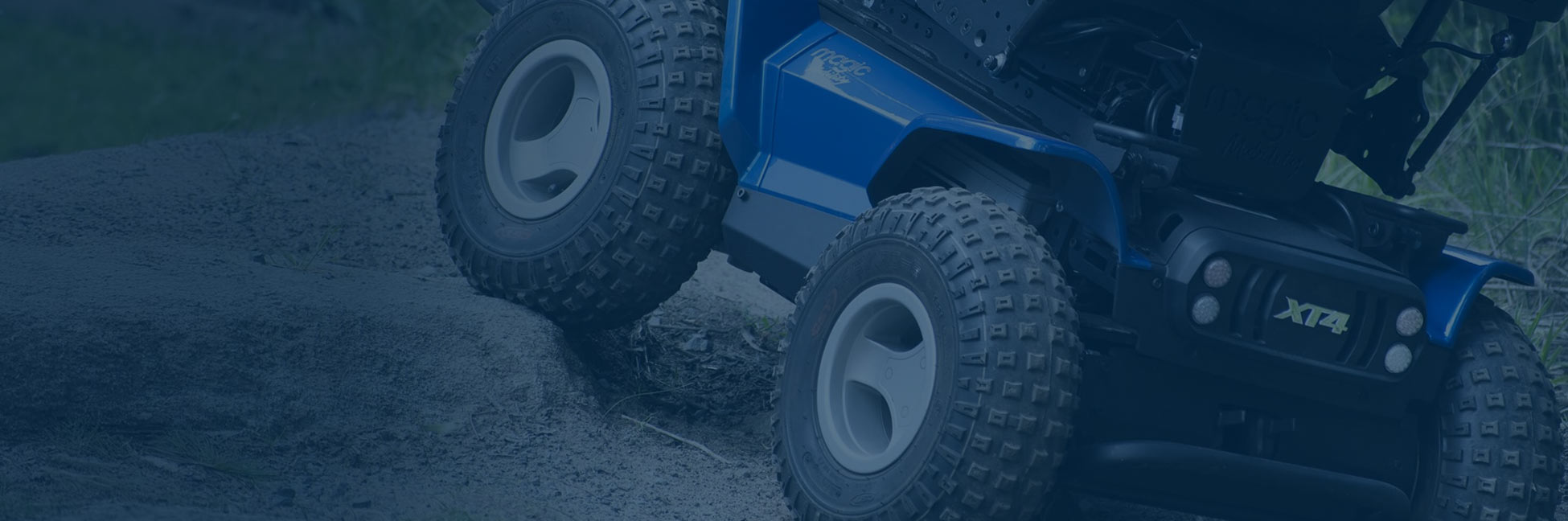 All-terrain power wheelchair