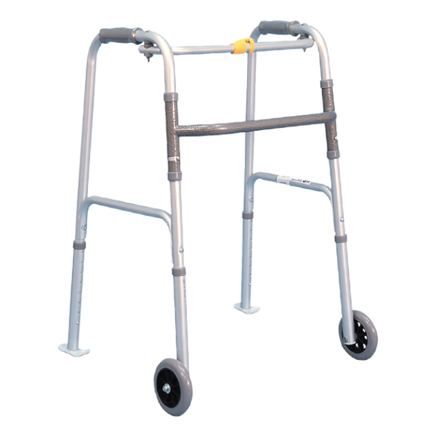 Andador plegable con ruedas